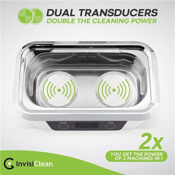 Professional Ultrasonic Cleaner Machine | Electronic Silver Jewelry Cleaner - Picture 3 of 7